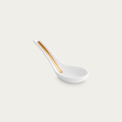  Thìa sứ (muỗng sứ) dài 12,2cm sứ xương | Rochelle Gold 4796L - 97367 