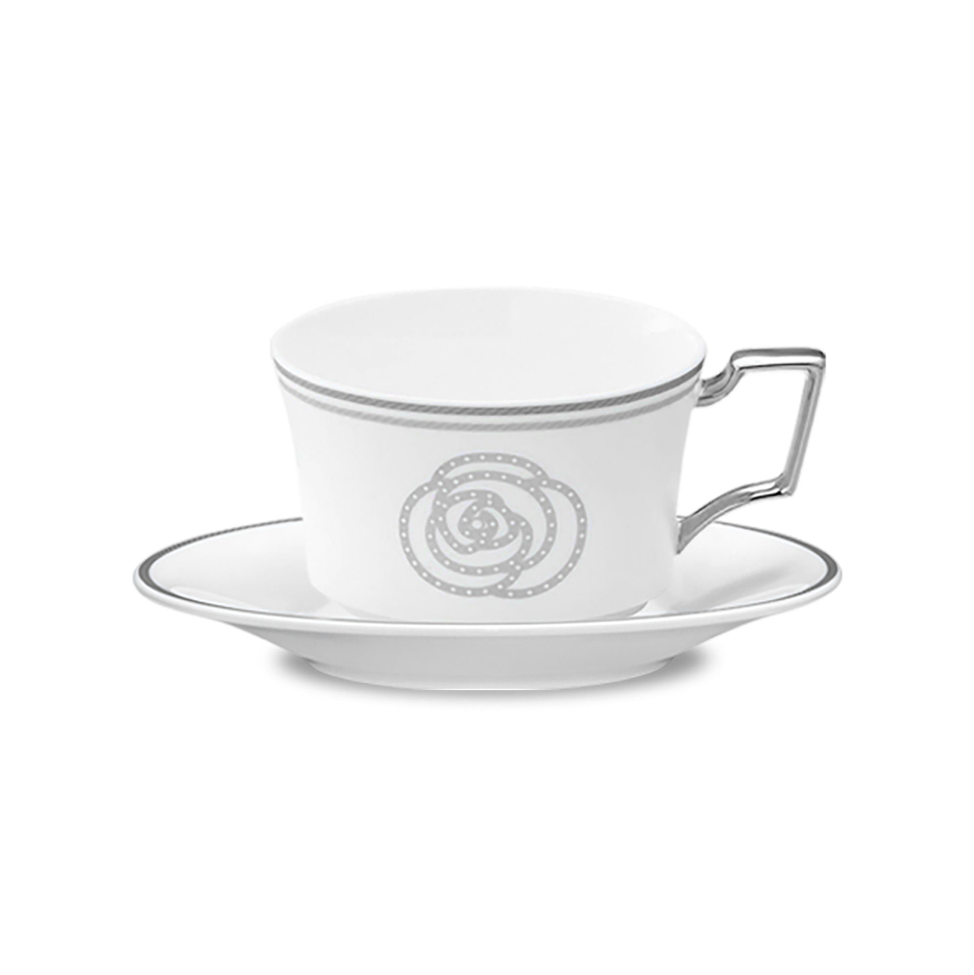  Chén trà (đặc biệt - trắng) 240ml kèm đĩa lót | Aidan 4867-2L-T93687 