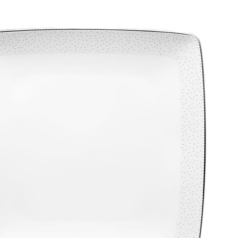  Đĩa vuông cỡ lớn cạnh dài 27cm sứ xương | Broome Street 4913L - 97318 