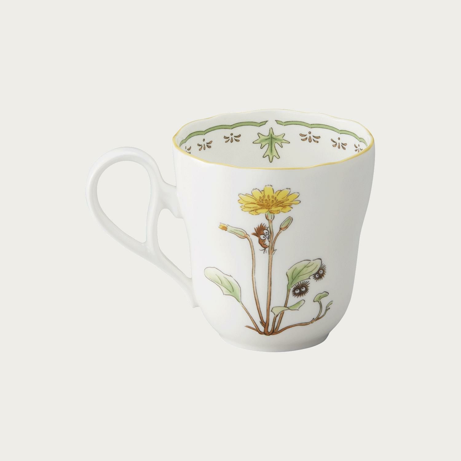  Cốc (ly) uống nước, cà phê dung tích 375ml sứ xương | Totoro 4924-7L - TT97855 