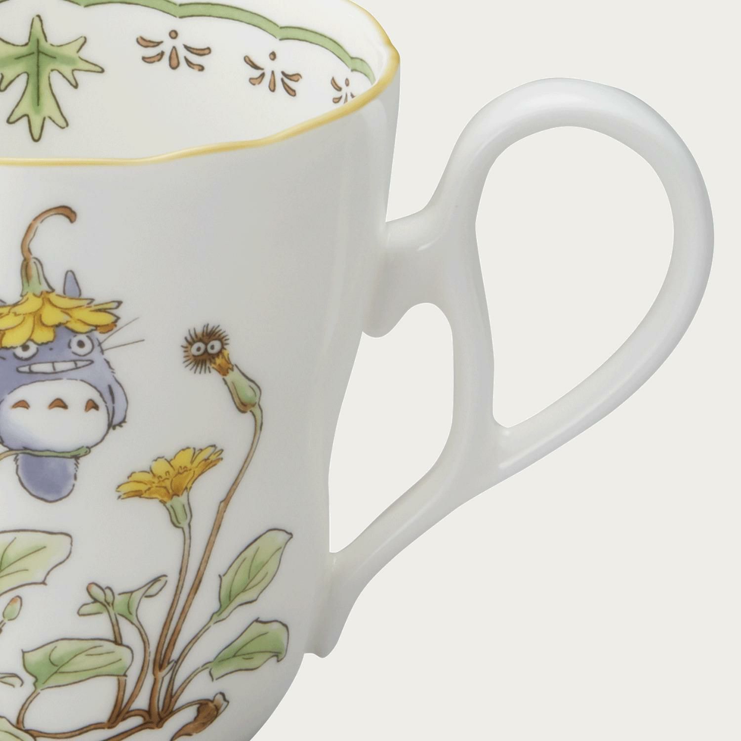  Cốc (ly) uống nước, cà phê dung tích 375ml sứ xương | Totoro 4924-7L - TT97855 