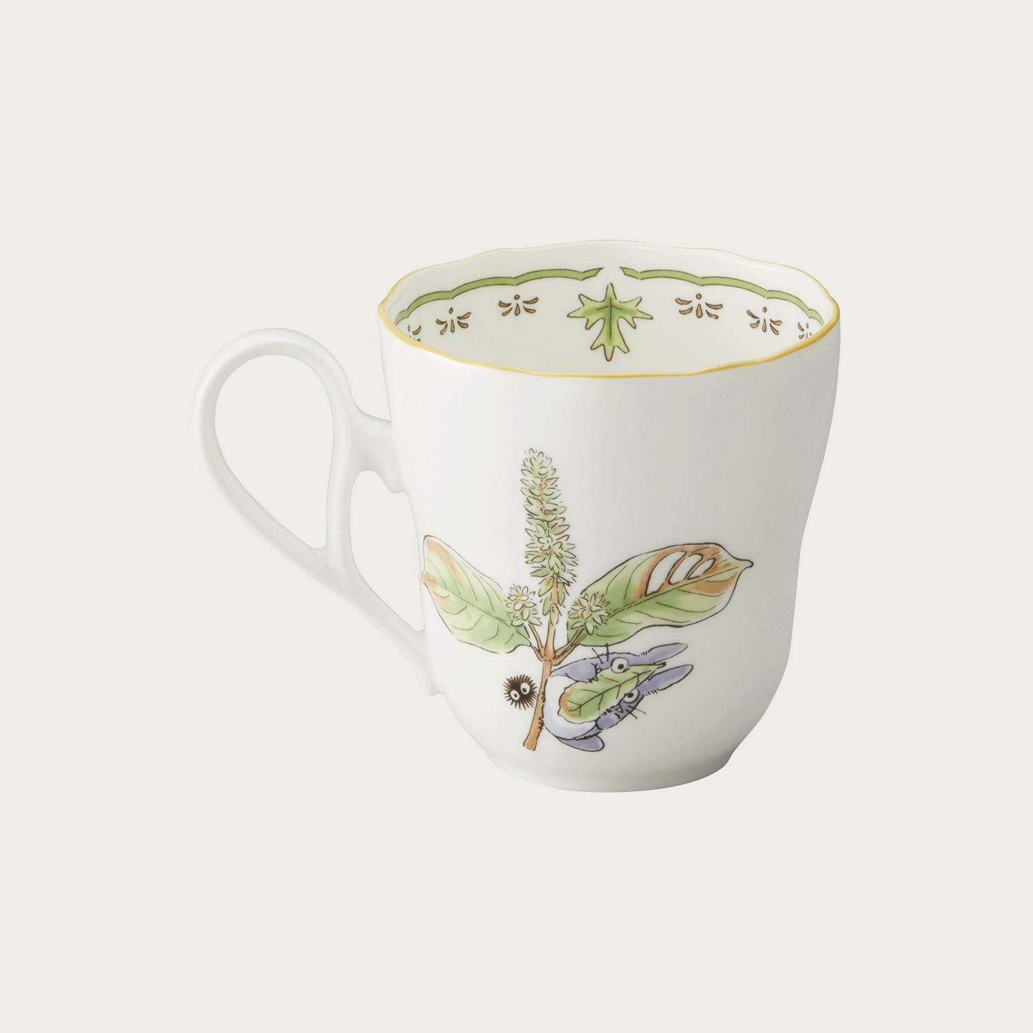  Cốc (ly) uống nước, cà phê dung tích 375ml sứ xương | Totoro 4924-9L - TT97855 