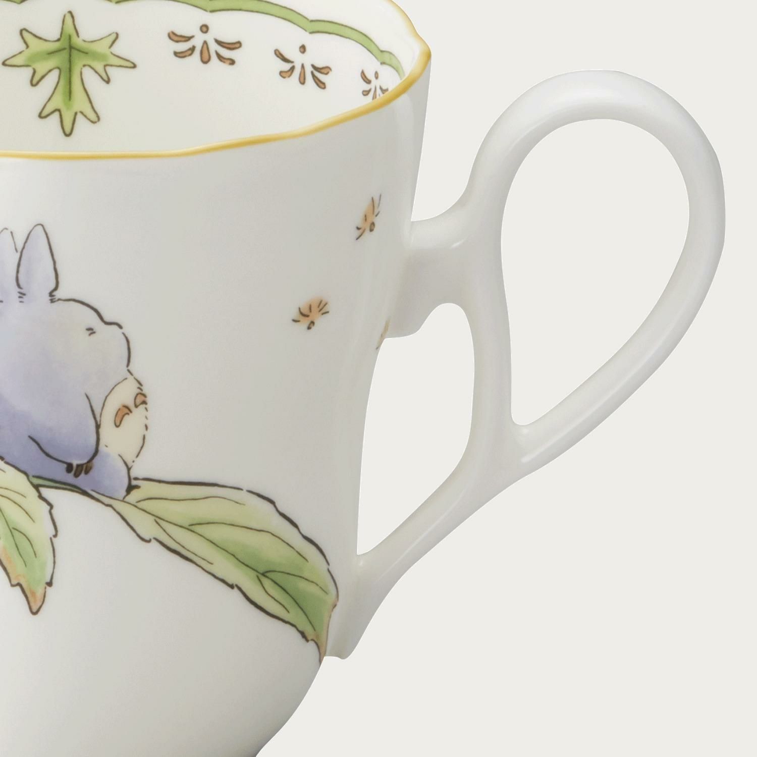  Cốc (ly) uống nước, cà phê dung tích 375ml sứ xương | Totoro 4924-9L - TT97855 