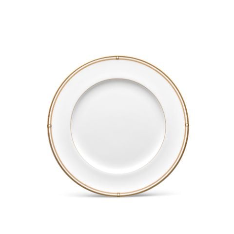  Đĩa tròn cỡ vừa đường kính 21,9cm sứ xương | Aidan Gold 4941L - 97311 