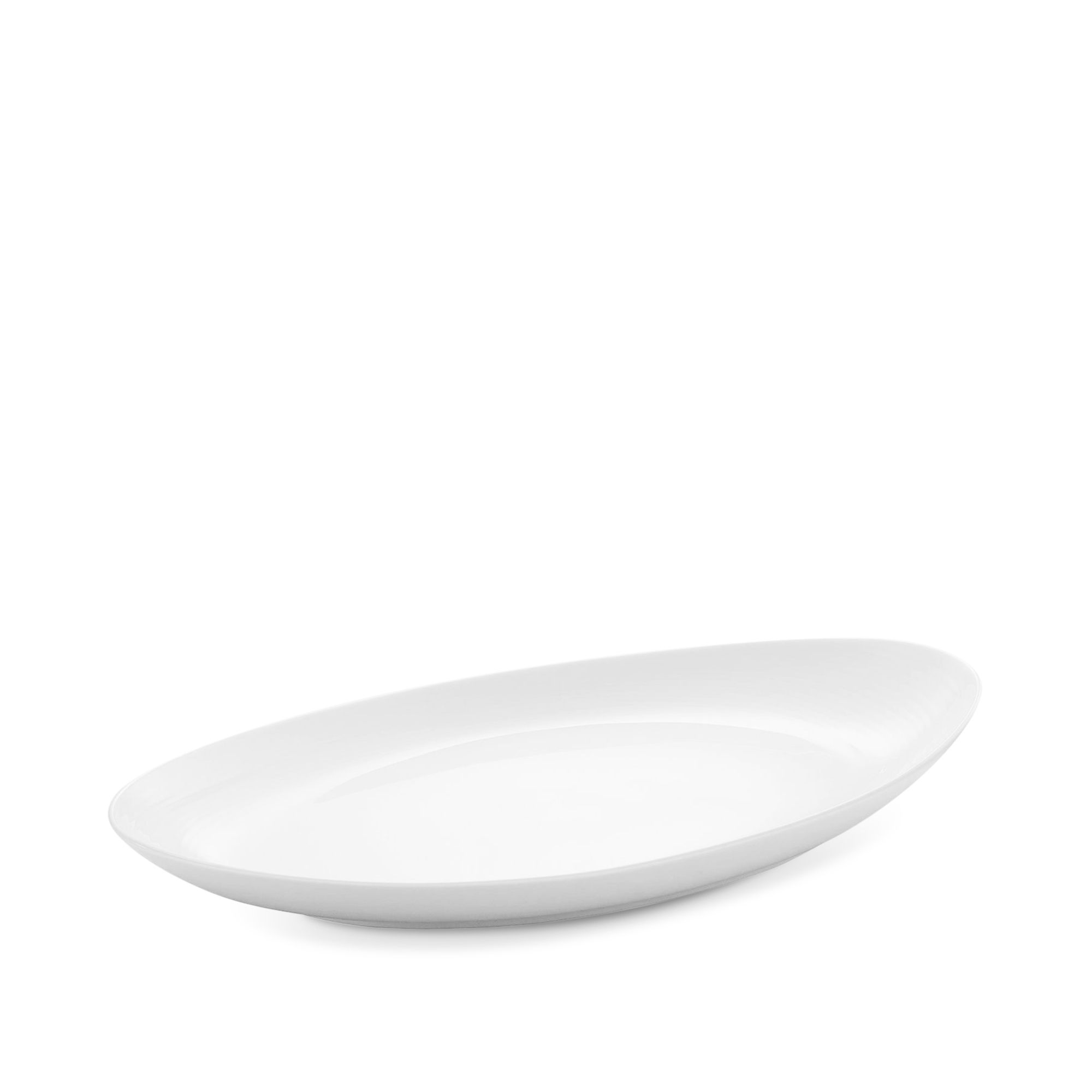  Đĩa Oval cỡ lớn (LG) dài 40,4cm sứ xương | Conjunto 4943L - 93943 