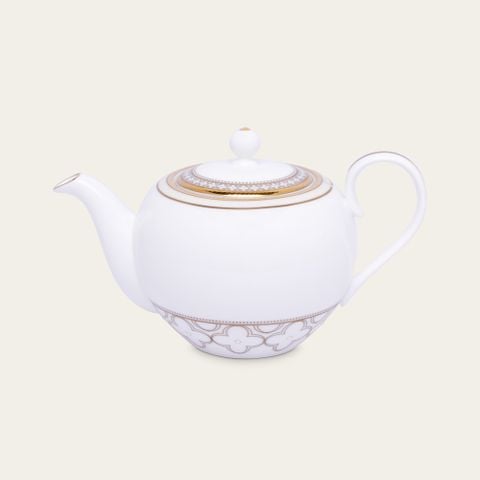  Ấm trà (bình trà) nhỏ dung tích 650ml sứ xương | Trefolio Gold 4945L - 97284 