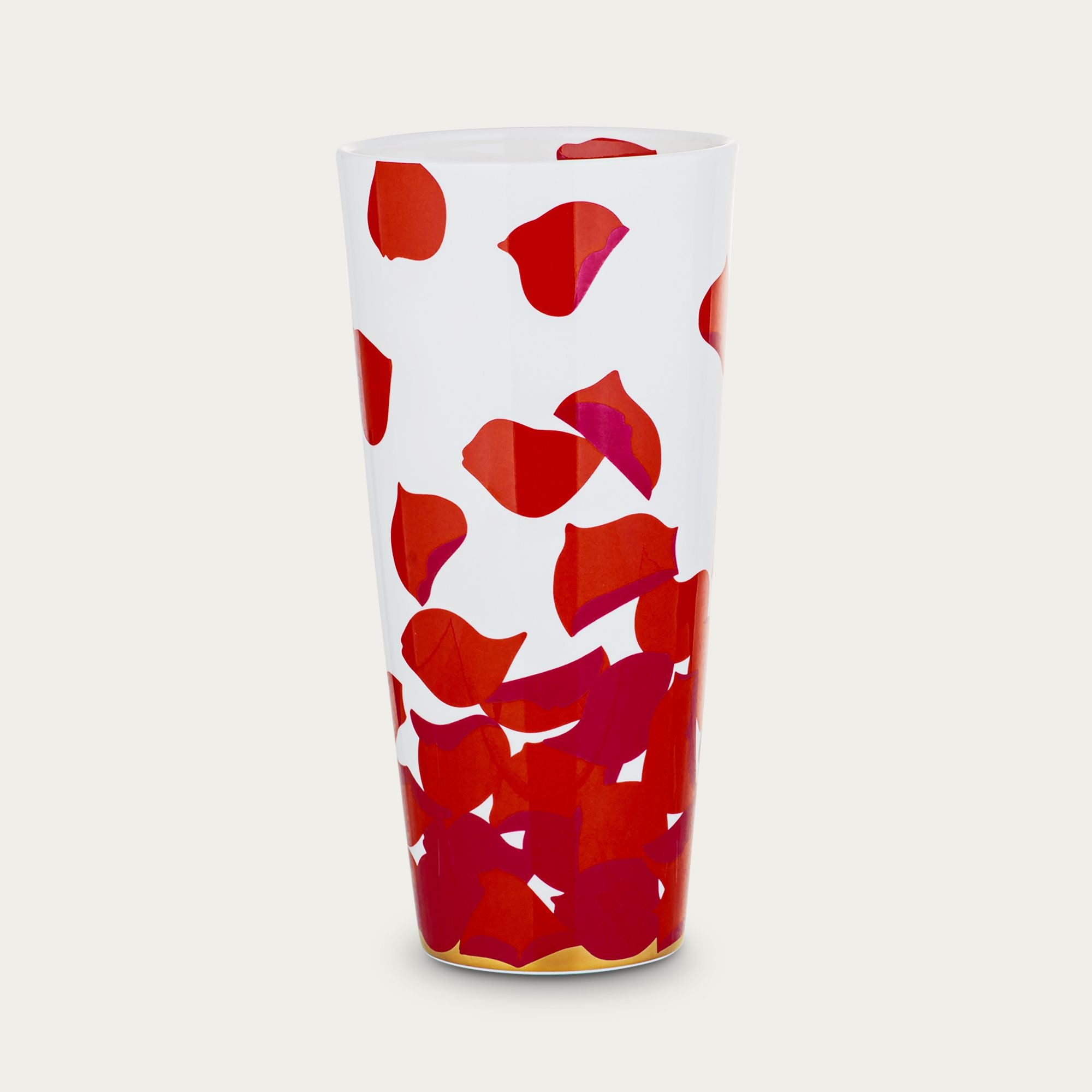  Bình hoa (lọ hoa) trang trí cao cấp 25,8cm sứ xương | Rosa Rossa 4954L - T97378 