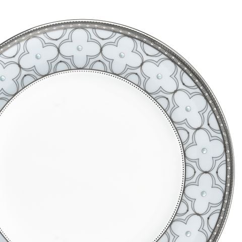  Đĩa tròn cỡ vừa (loại đặc biệt) đường kính 24,5cm sứ xương | Trefolio Platinum 4957-1L - 97316 