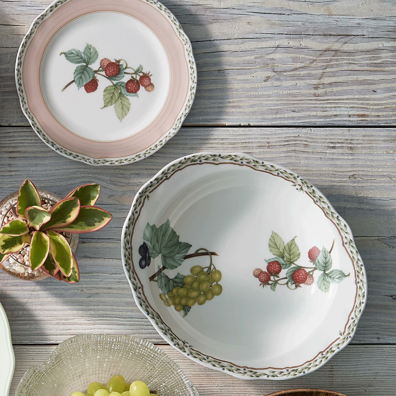  Đĩa sâu lòng 26,4cm dung tích 690ml sứ xương | Orchard Garden 4911L - 97898 