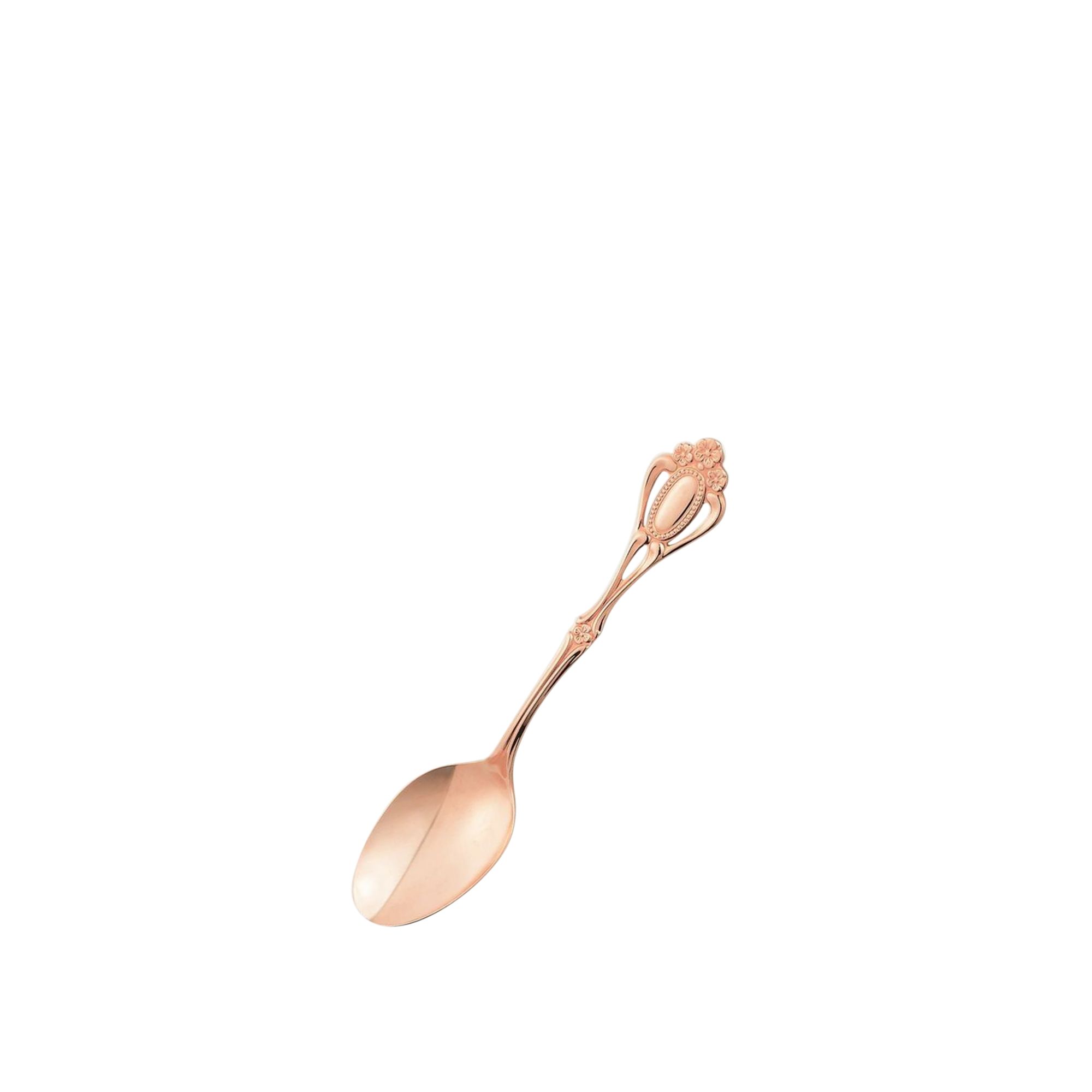  Thìa trà mạ vàng hồng dài 13,2cm | Noritake Christine Rose Gold 71PG-12Y 