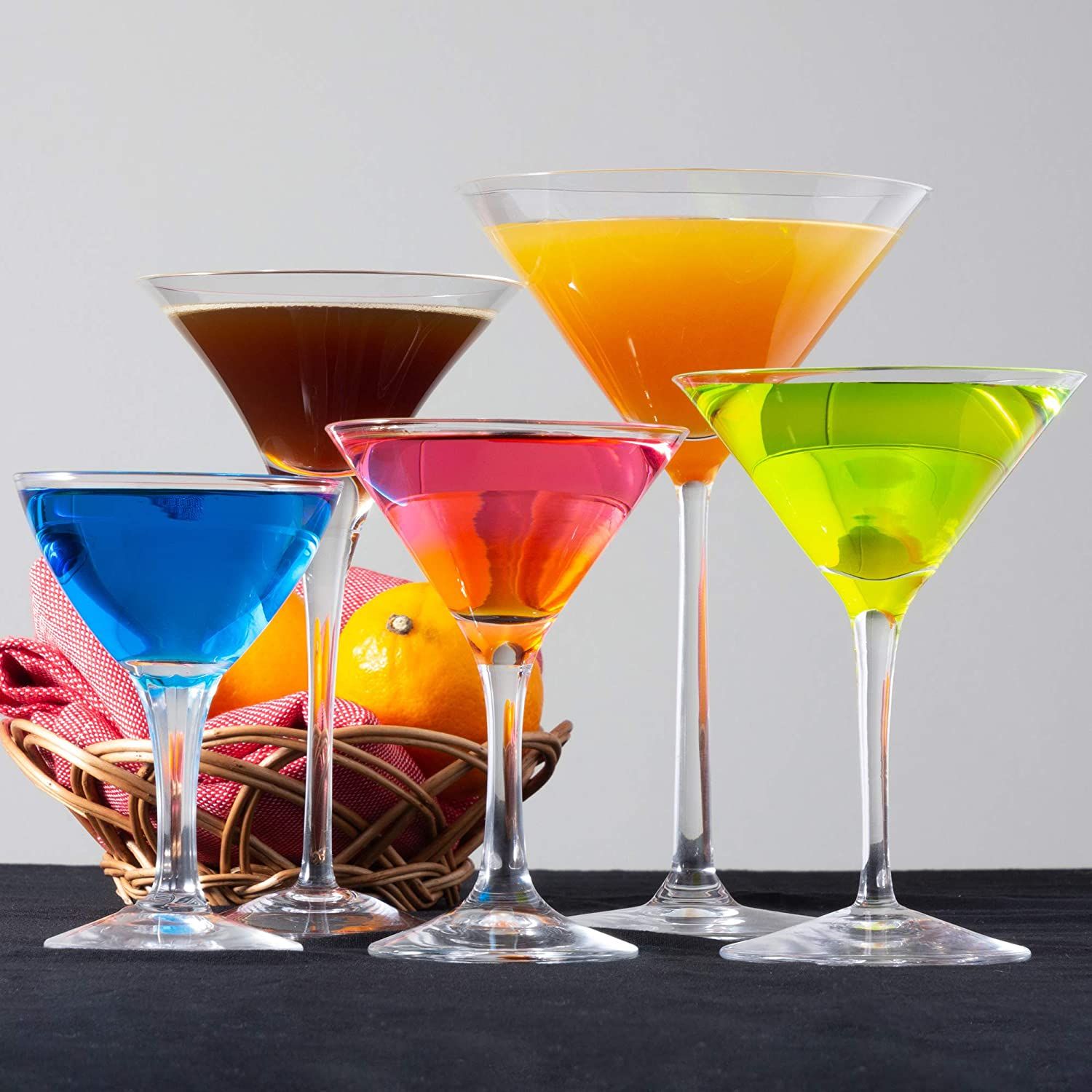  Set 6 ly rượu cocktail Toyo Sasaki MONTAGNE dung tích 235ml pha lê | Toyo Sasaki Glass RN - 12233CS 