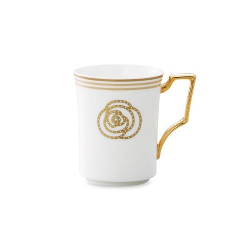  Cốc (ly) uống nước, cà phê (đặc biệt - Trắng) 330ml sứ xương | Aidan Gold 4941-2L - T93655 