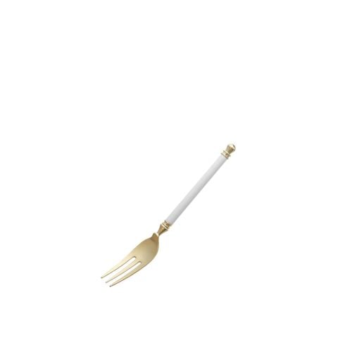  Nĩa (dĩa) bánh ngọt cán sứ màu trắng | Noritake ALH2 - 22Y 