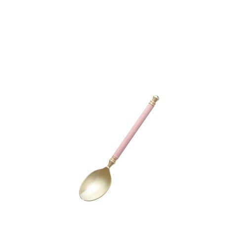  Thìa trà cán sứ màu hồng | Noritake ALH37 - 12Y 