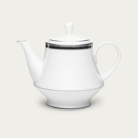  Ấm trà (bình trà) dung tích 1.200ml sứ trắng | Austin Platinum 4360L - 91123 