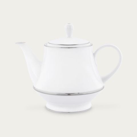  Ấm trà (bình trà) dung tích 1.200ml sứ trắng | Galaxy L554L - 91123 
