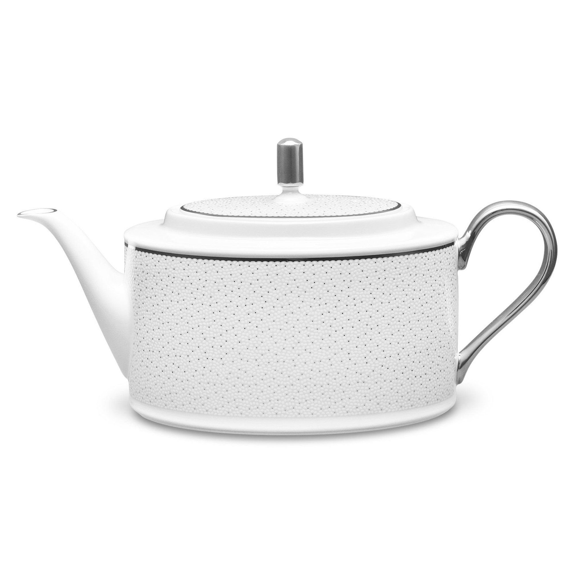  Ấm trà (bình trà) loại quai tròn dung tích 1.250ml sứ xương | Broome Street 4913L - 93663 