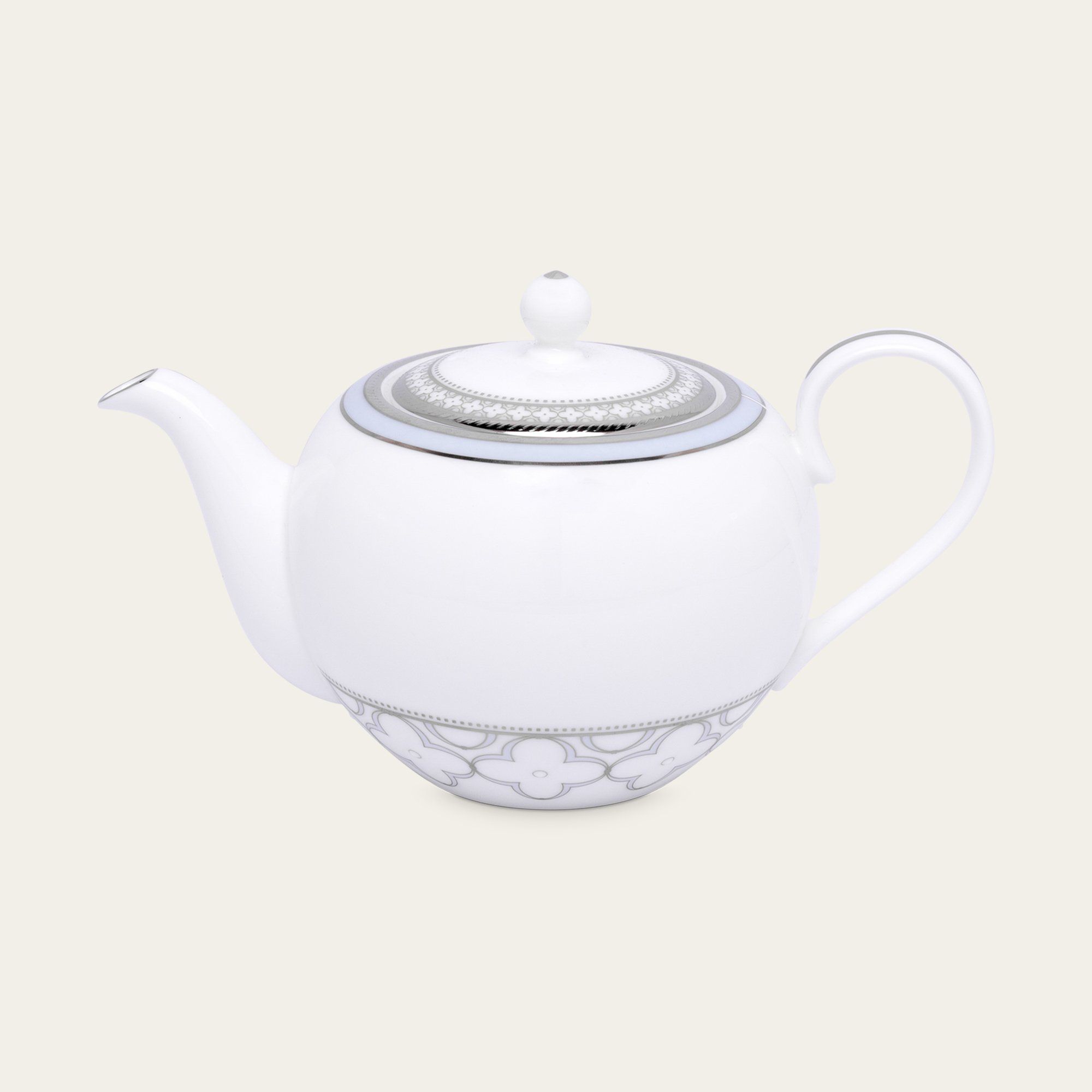  Ấm trà (bình trà) nhỏ dung tích 650ml sứ xương | Trefolio Platinum 4957L - 97284 