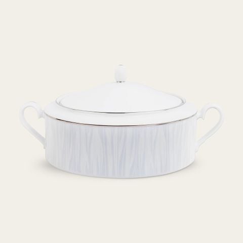  Âu cơm (thố cơm) có nắp dung tích 1.720ml sứ trắng | Glacier Platinum 1702L - 91029 