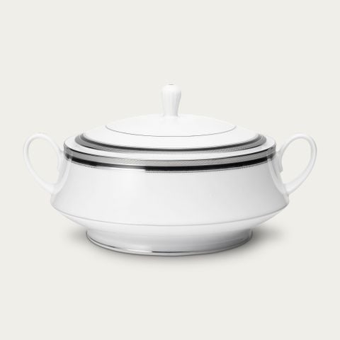  Âu cơm (thố cơm) có nắp dung tích 1.800ml sứ trắng | Austin Platinum 4360L - 91129 