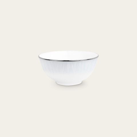  Bát (chén) 10,7cm dung tích 220ml đựng nước chấm, soup sứ trắng | Glacier Platinum 1702L - 91482 