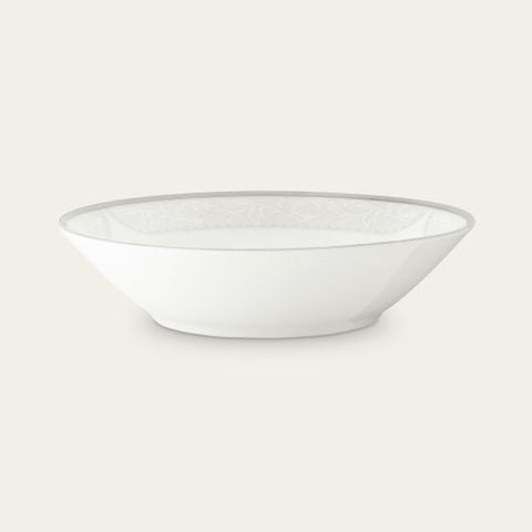  Bát (tô) đa năng 19cm dung tích 600ml đựng soup, đồ chiên xào sứ trắng | Flanders Platinum 1715L - 91997 