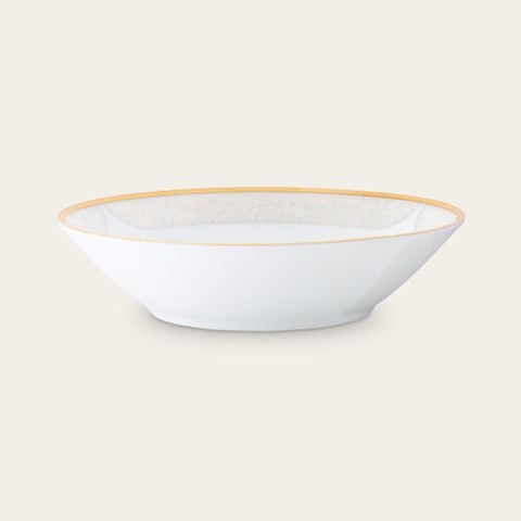  Bát (tô) đa năng 19cm dung tích 600ml đựng soup, đồ chiên xào sứ trắng | Flanders Gold 1714L - 91997 