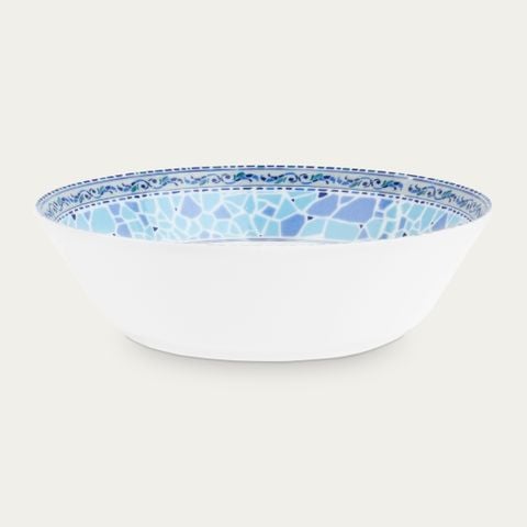  Bát canh (tô canh) tròn 22,2cm dung tích 1.400ml sứ trắng | Aegean Dreams 1740L - 91008 