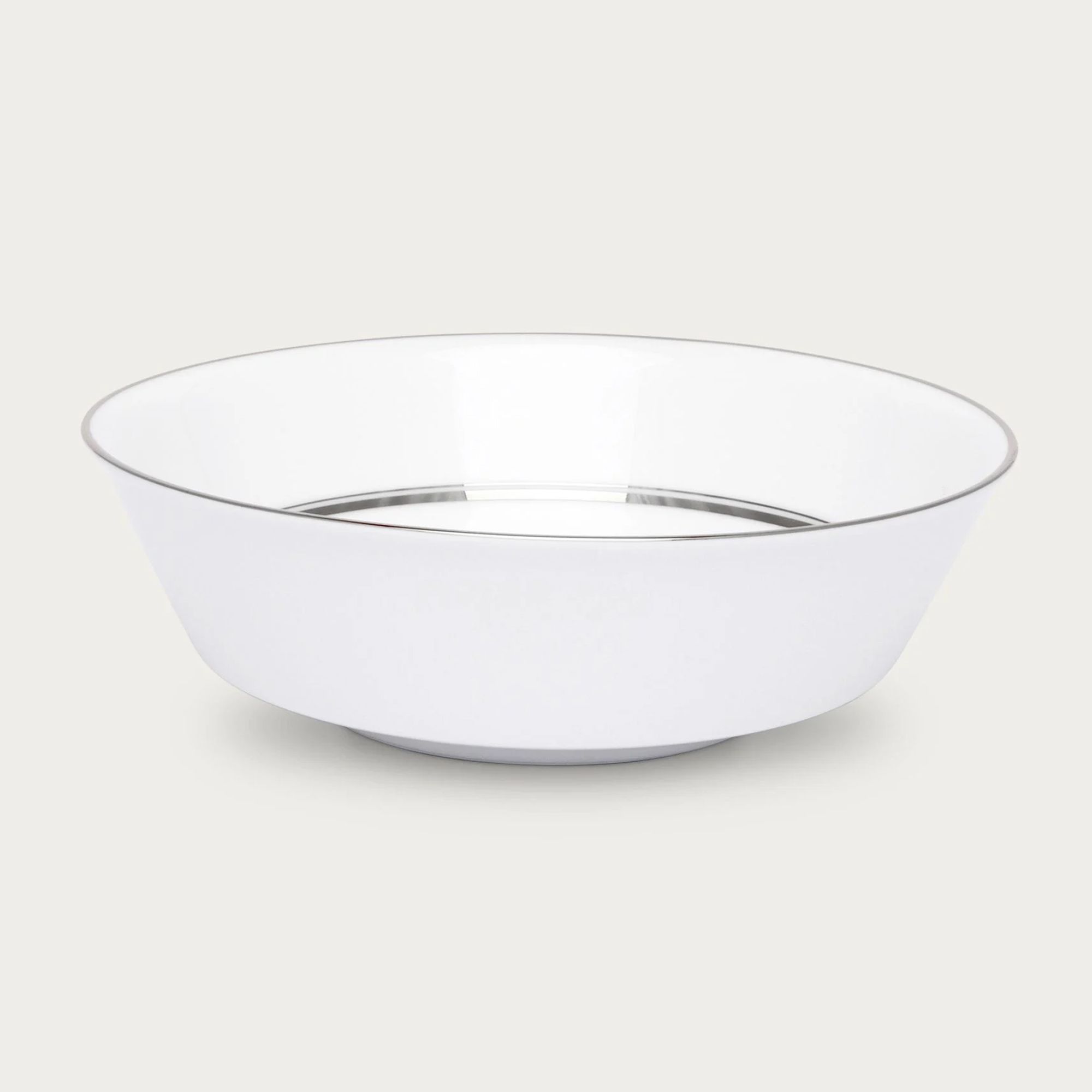  Bát canh (tô canh) tròn 22,7cm dung tích 1.600ml sứ trắng | Galaxy L554L - 91908 