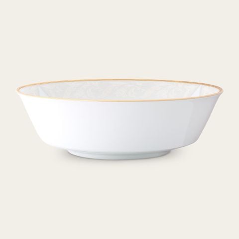  Bát canh (tô canh) tròn 22,7cm dung tích 1.600ml sứ trắng | Flanders Gold 1714L - 91908 