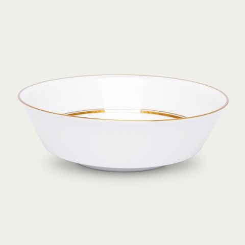  Bát canh (tô canh) tròn 22,7cm dung tích 1.600ml sứ trắng | Gloria L553L - 91908 