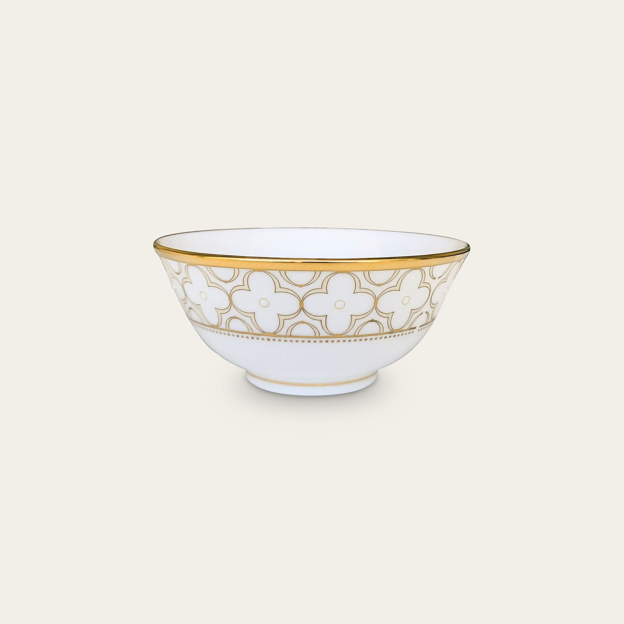  Bát cơm (chén cơm) 11,6cm dung tích 280ml sứ xương | Trefolio Gold 4945L - 50182A 