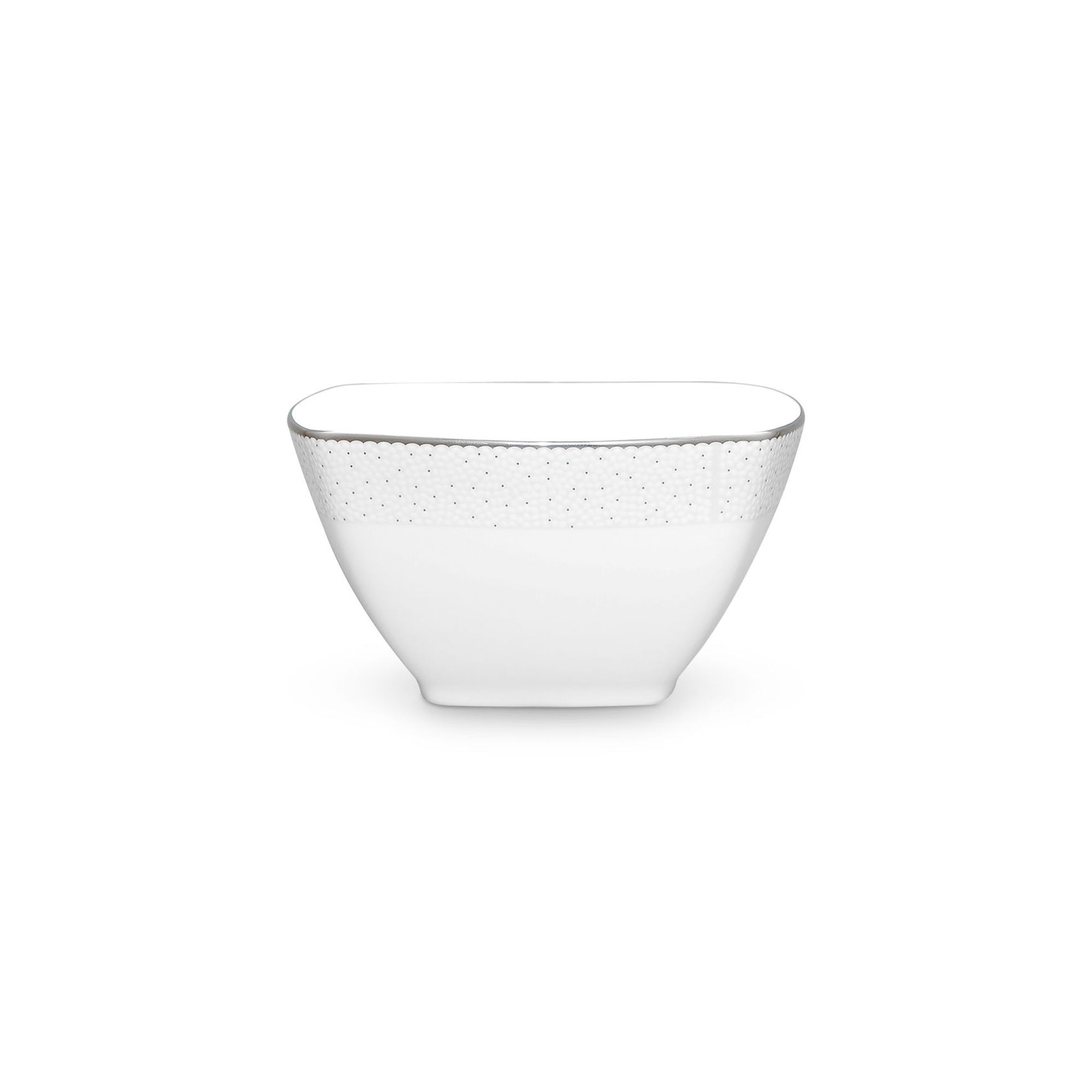  Bát cơm (chén cơm) hình vuông cạnh 11,2cm dung tích 320ml sứ xương | Broome Street 4913L - 97302 