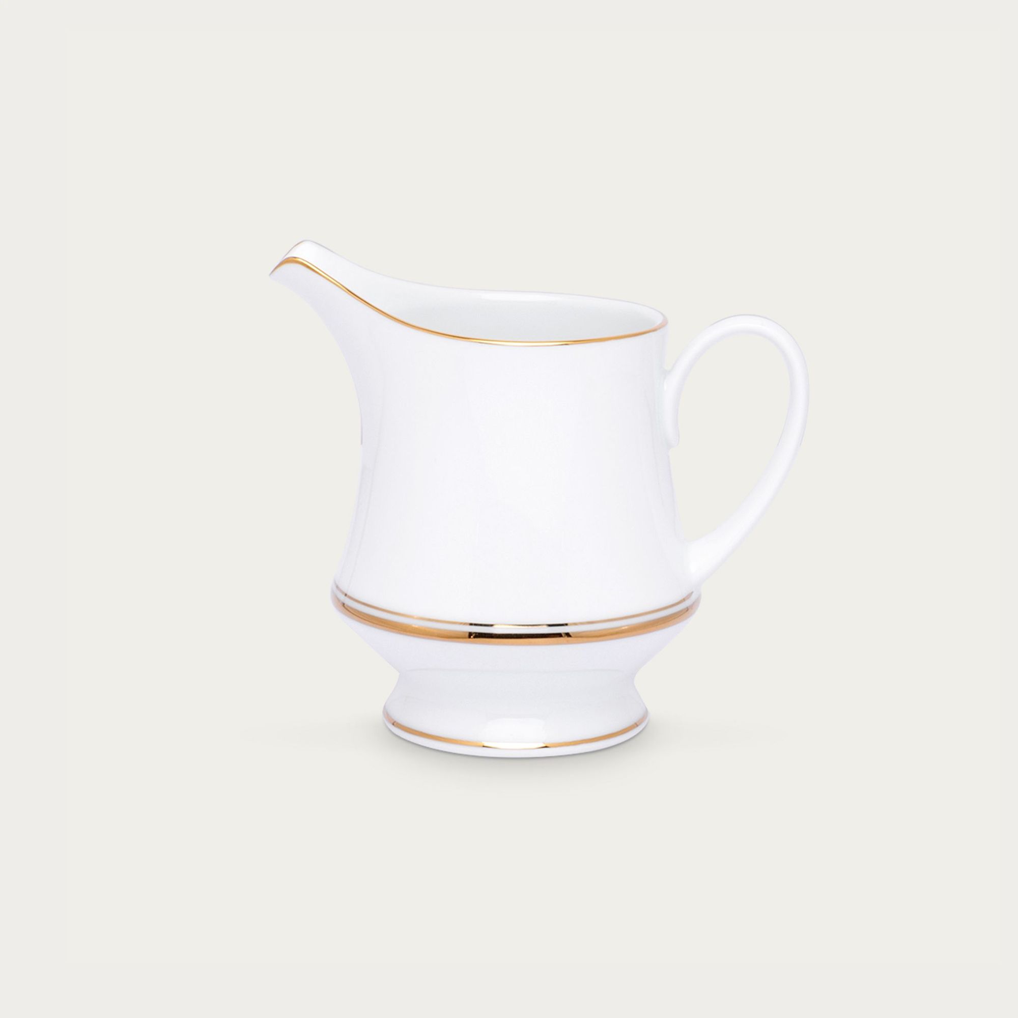  Bình (hũ) đựng sữa dung tích 260ml sứ trắng | Gloria L553L - 91128 