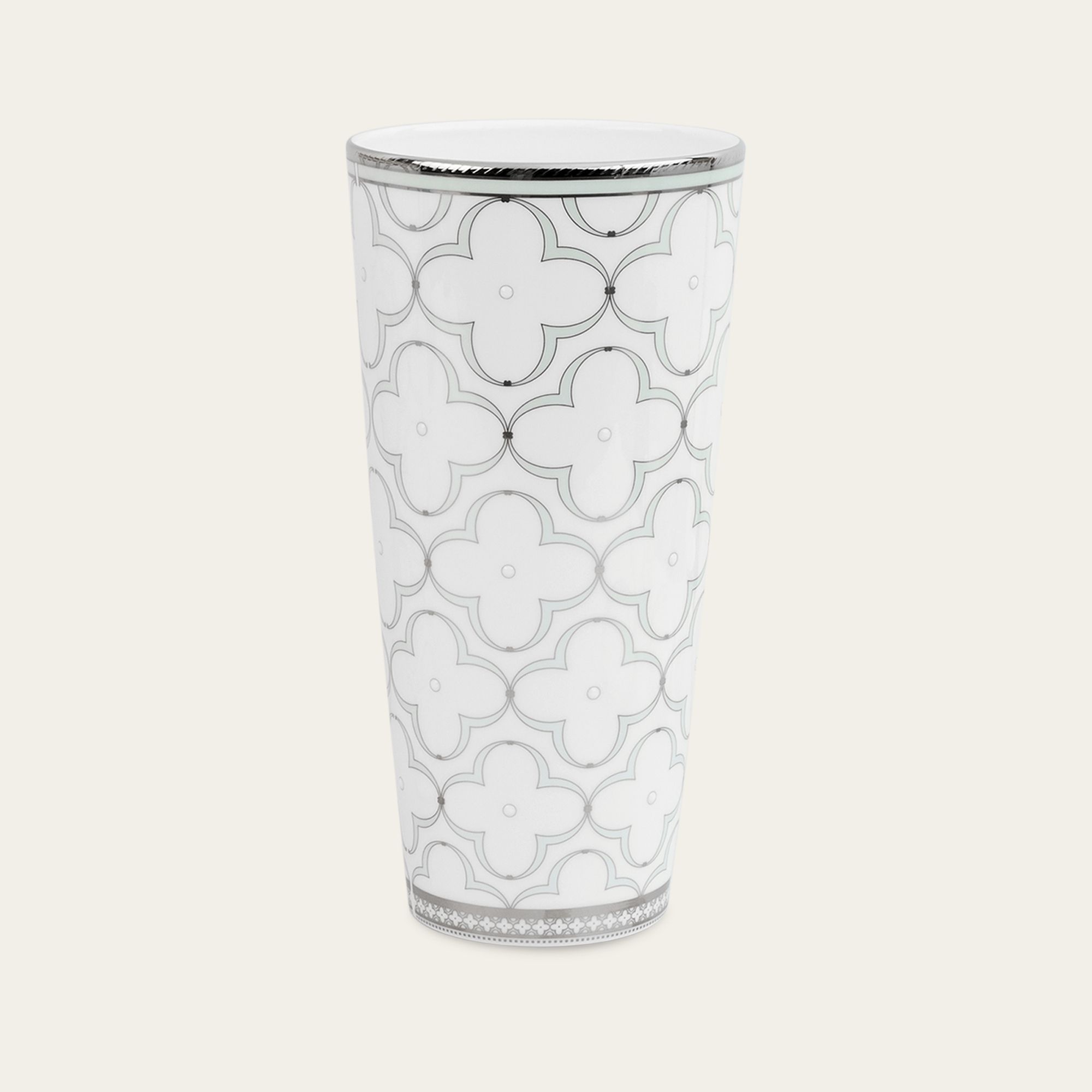  Bình hoa (lọ hoa) trang trí cao cấp 25,8cm sứ xương | Trefolio Platinum 4957L - T97378 