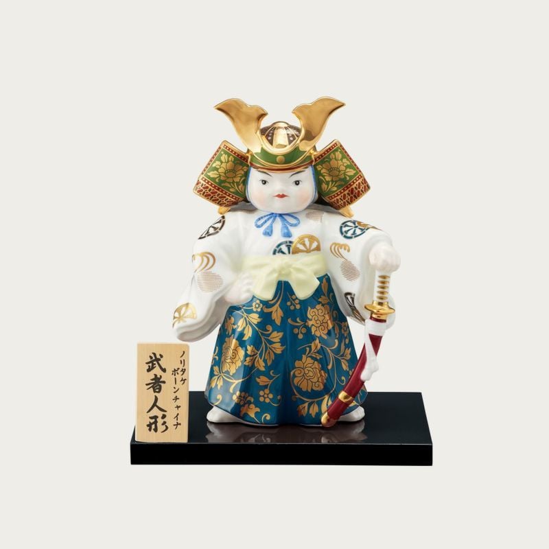  Tượng sứ chiến binh Samurai cao 22cm | Saijiki Collection AC193 - YK150 