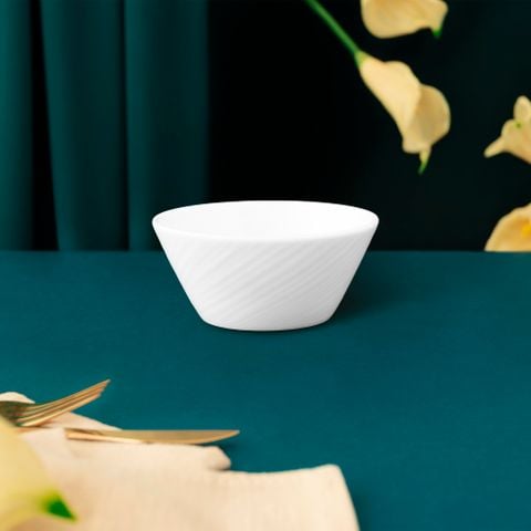  Bát (chén) 8,9cm dung tích 125ml đựng nước chấm, soup sứ xương | Conjunto 4943L - 93913 