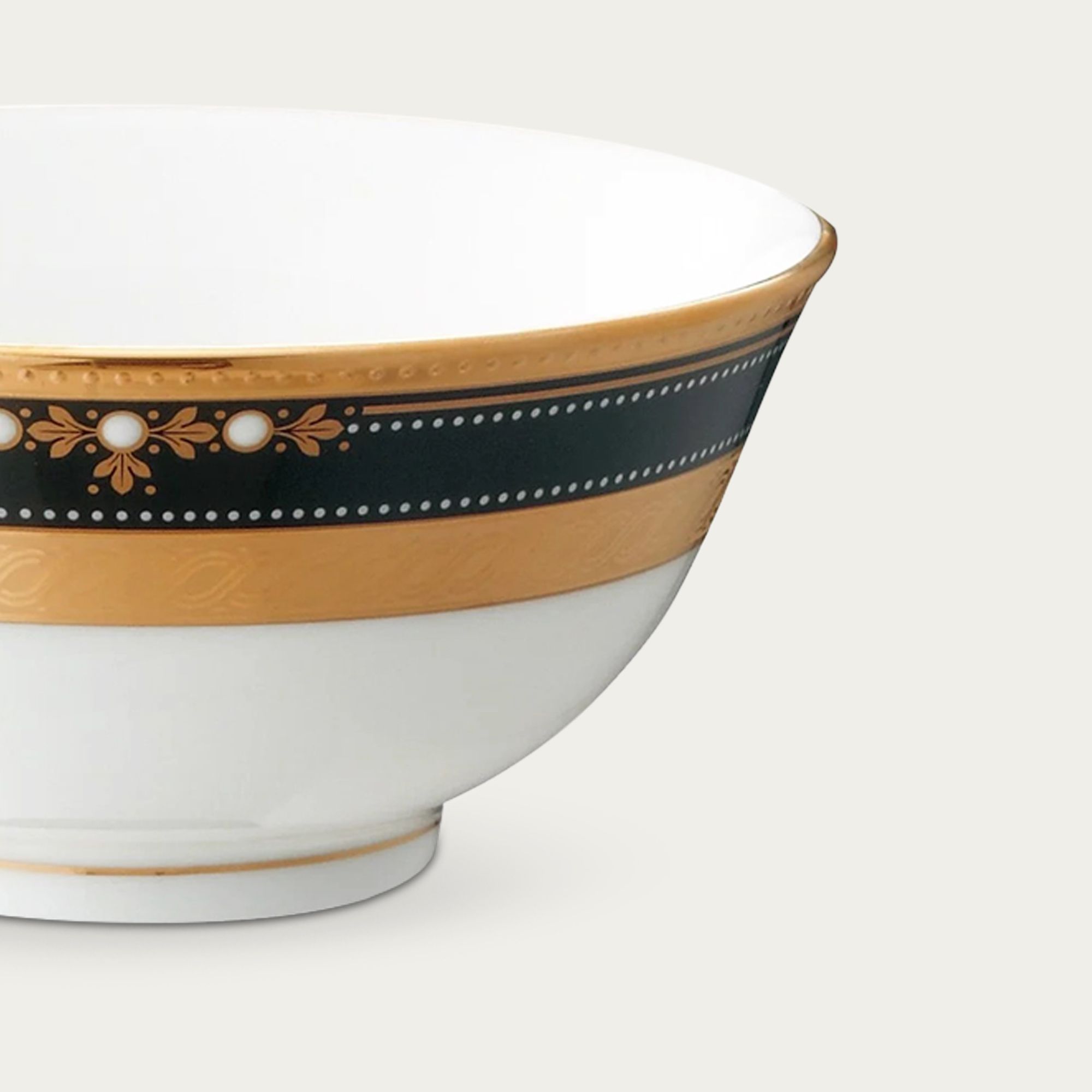  Bát cơm (chén cơm) 11,5cm dung tích 280ml sứ xương Nhật Bản | Evening Majesty 4818J - 50182 