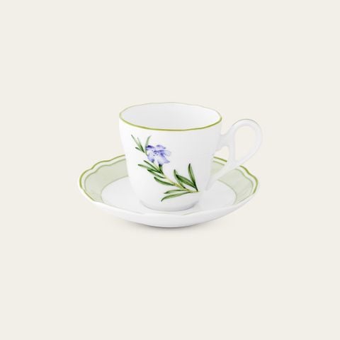  Chén trà (tách trà) nhỏ dung tích 105ml sứ xương | English Herbs 4942L - T97892 