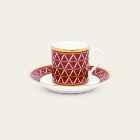  Chén trà (tách trà) nhỏ dung tích 90ml kèm đĩa lót | Crochet 4966L - T97294 