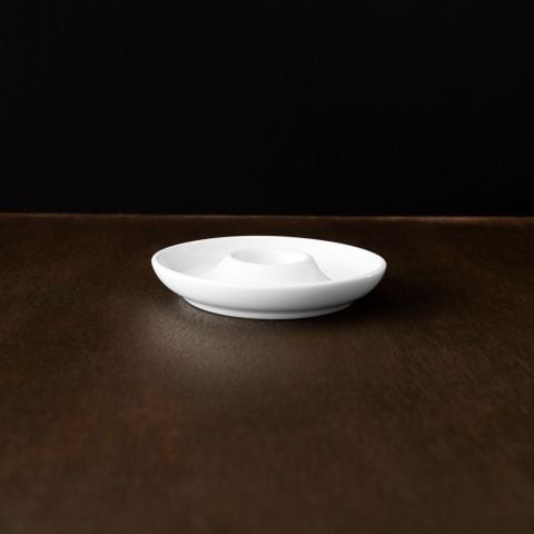  Dụng cụ ăn trứng đường kính 12,3cm sứ trắng | Art Stage 3-336L - 90115 