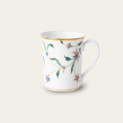  Cốc (ly) uống nước, cà phê dung tích 310ml sứ trắng | Bountiful Garden M-667L - T91332K 