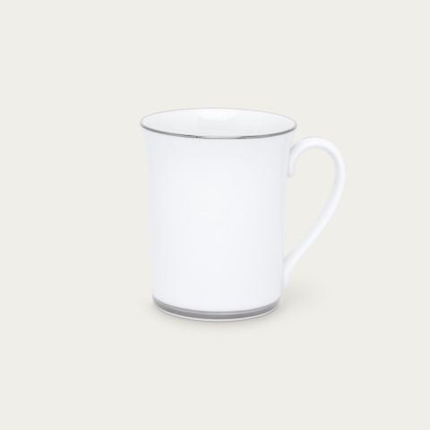  Cốc (ly) uống nước, cà phê dung tích 310ml sứ trắng | Galaxy L554L - T91332K 