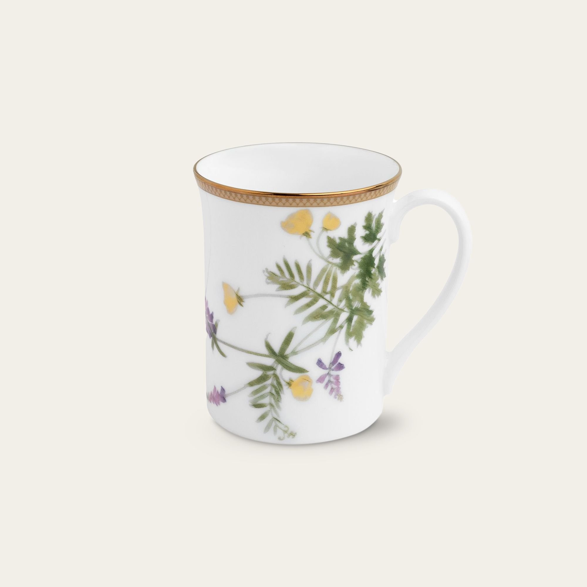  Cốc (ly) uống nước, cà phê dung tích 310ml sứ trắng | New Morning 1738L - T91332K 