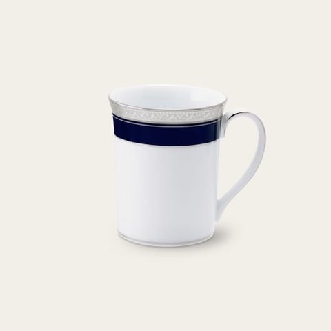  Cốc (ly) uống nước, cà phê dung tích 310ml sứ trắng | Crestwood Cobalt Platinum 4170L - T91332K 