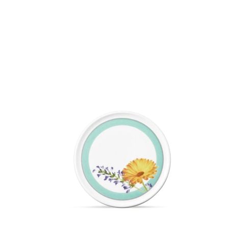  Nắp kiêm đế lót cốc (ly) uống nước, cà phê sứ xương | Coco Fleur 4960L - 97274 