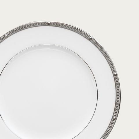  Đĩa tròn cỡ vừa đường kính 21,2cm sứ xương | Rochelle Platinum 4795L - 97211 