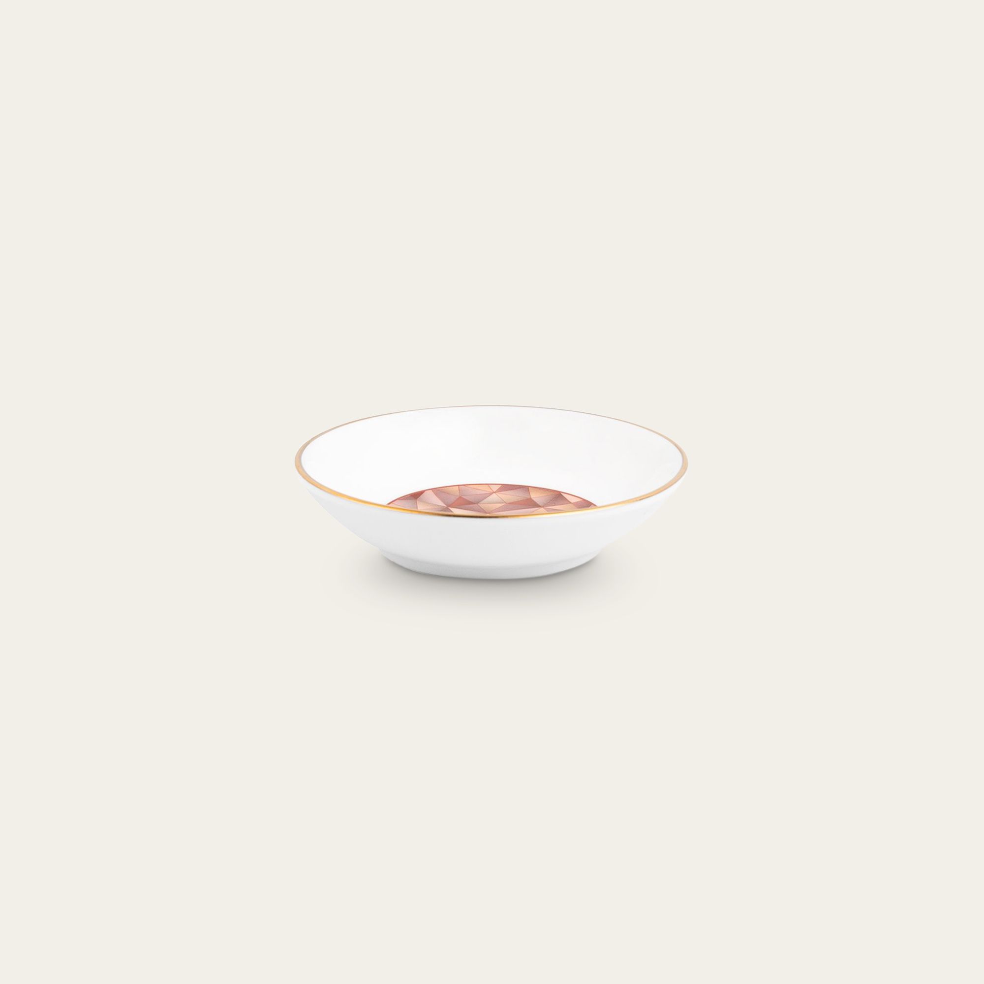  Đĩa tròn 9,7cm đựng nước chấm, gia vị sứ xương | Splendid Umber 4970L - 59714A 