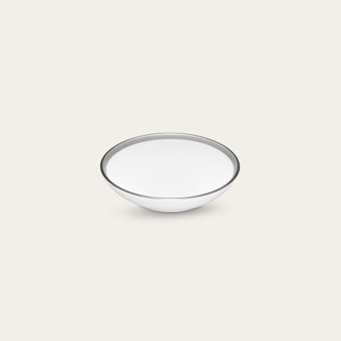  Đĩa tròn 9,8cm đựng nước chấm, gia vị sứ trắng | Eternal Palace 1717L - 91419 