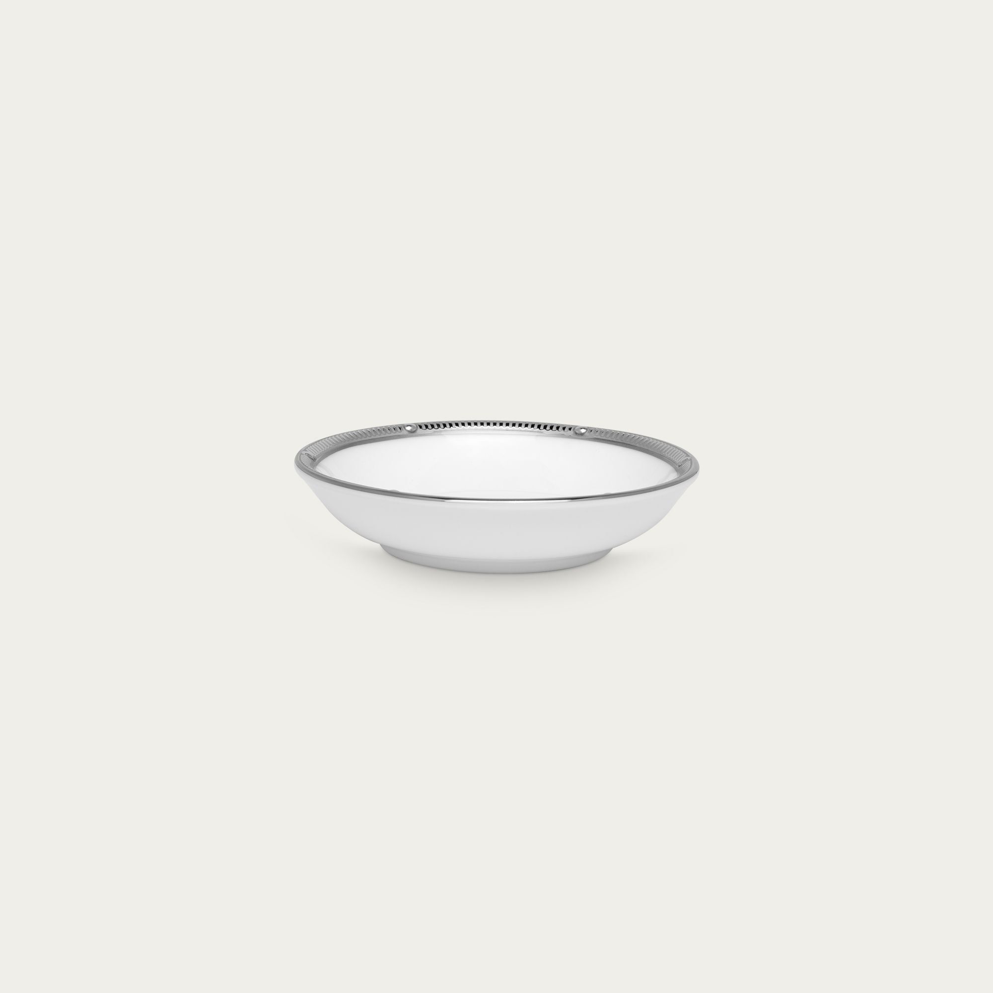  Đĩa tròn 9,7cm đựng nước chấm, gia vị sứ xương | Rochelle Platinum 4795L - 59714A 